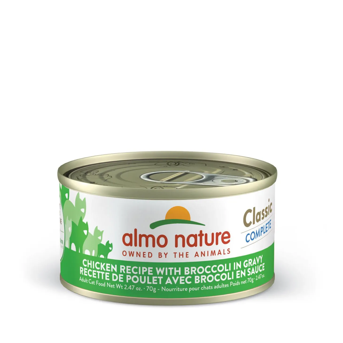 « Classic Complete » Chicken with Broccoli in Gravy for Cats, 70 g