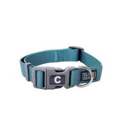 Adjustable Dog Collar, Turquoise