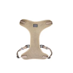 Adjustable Mesh Dog Harness, Cream