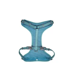 Adjustable Mesh Dog Harness, Turquoise