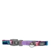 Adjustable printed Cat Collar, Watercolor