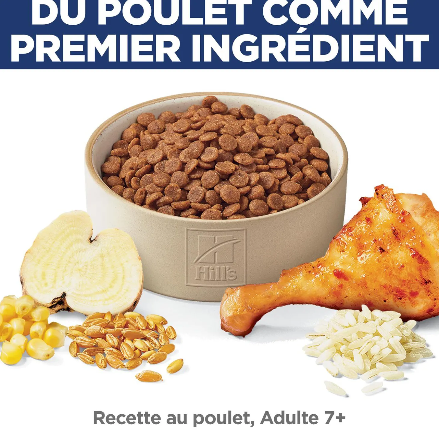 Adult 7+ Dry Chicken Cat Food, 1.81 kg