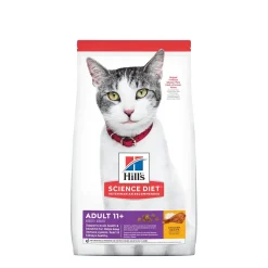 Adult 11+ Dry Chicken Cat Food, 1.59 kg