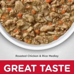 Adult Healthy Cuisine Canned Cat Food, Roasted Chicken & Rice Medley, 82 g