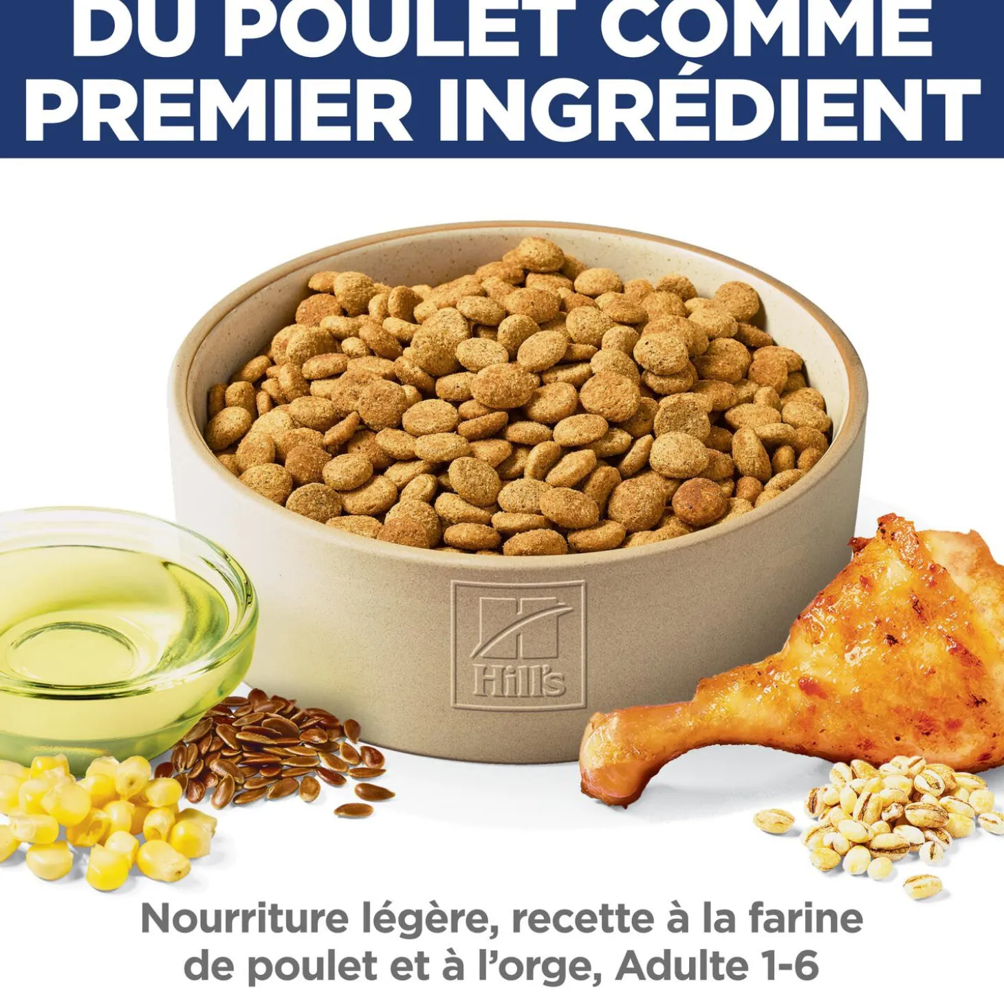 Adult Light Chicken Meal & Barley Dry Dog Food, 13.6 kg
