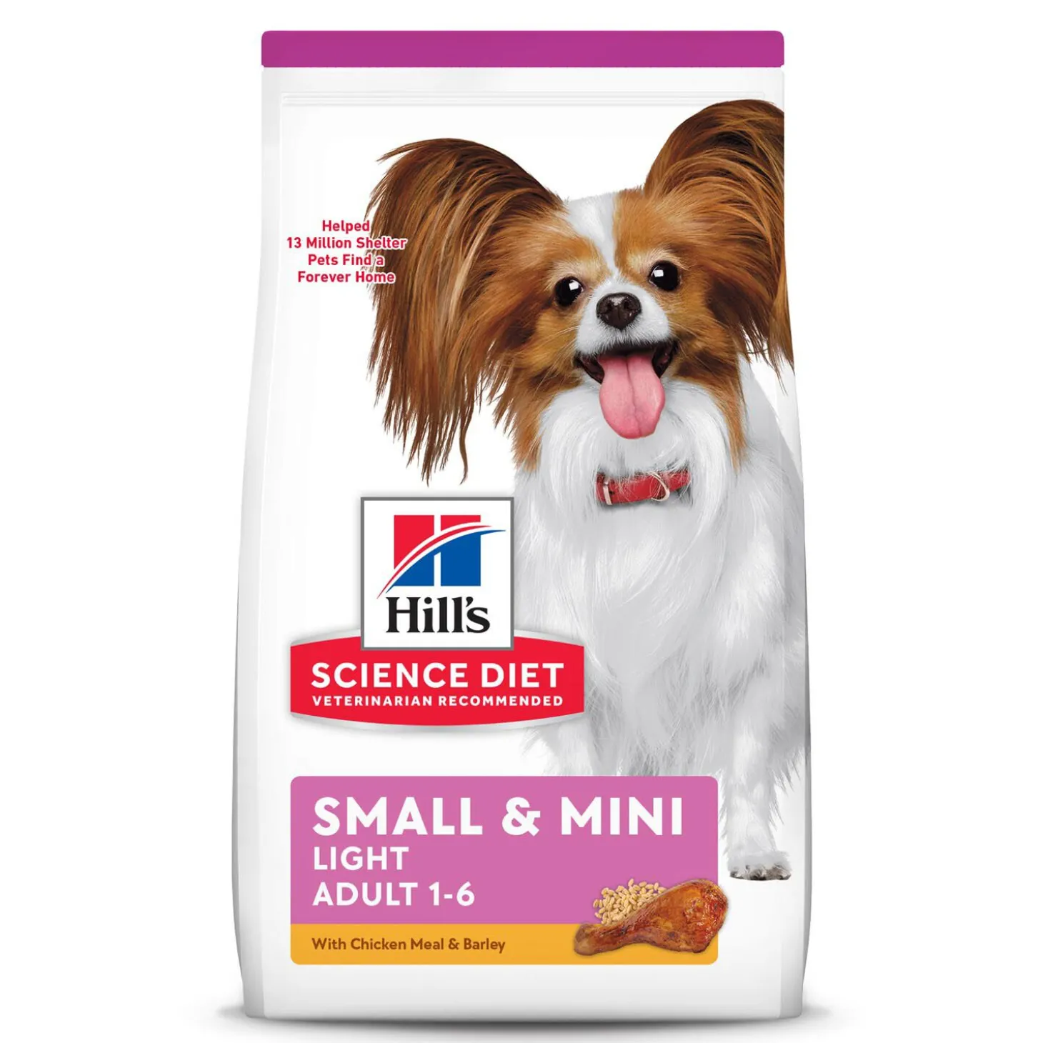 Adult Light Small & Mini Chicken & Barley Dry Dog Food, 2 kg