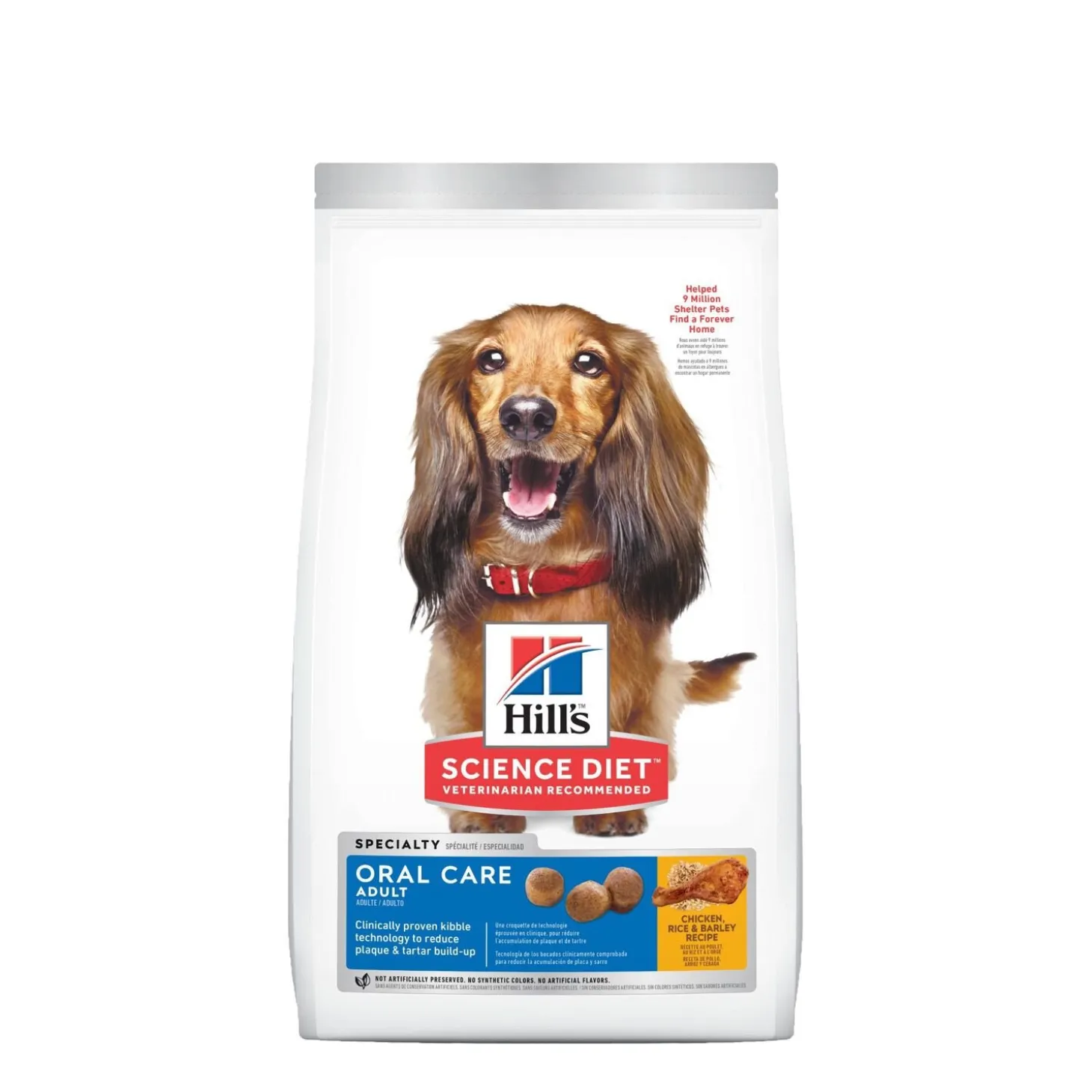Adult Oral Care Chicken, Rice & Barley Recipe Dry Dog Food, 1.81 kg