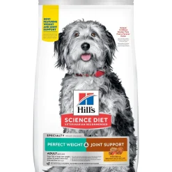 Adult Perfect Weight & Joint Support Chicken Dry Dog Food, 1.3 kg