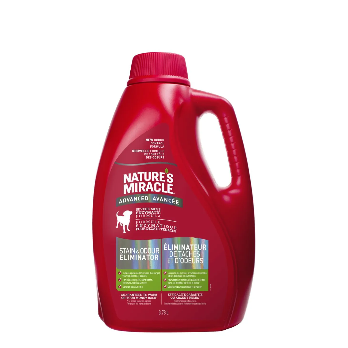 Advanced Just For Dogs Stain and Odour Remover, 3.78L