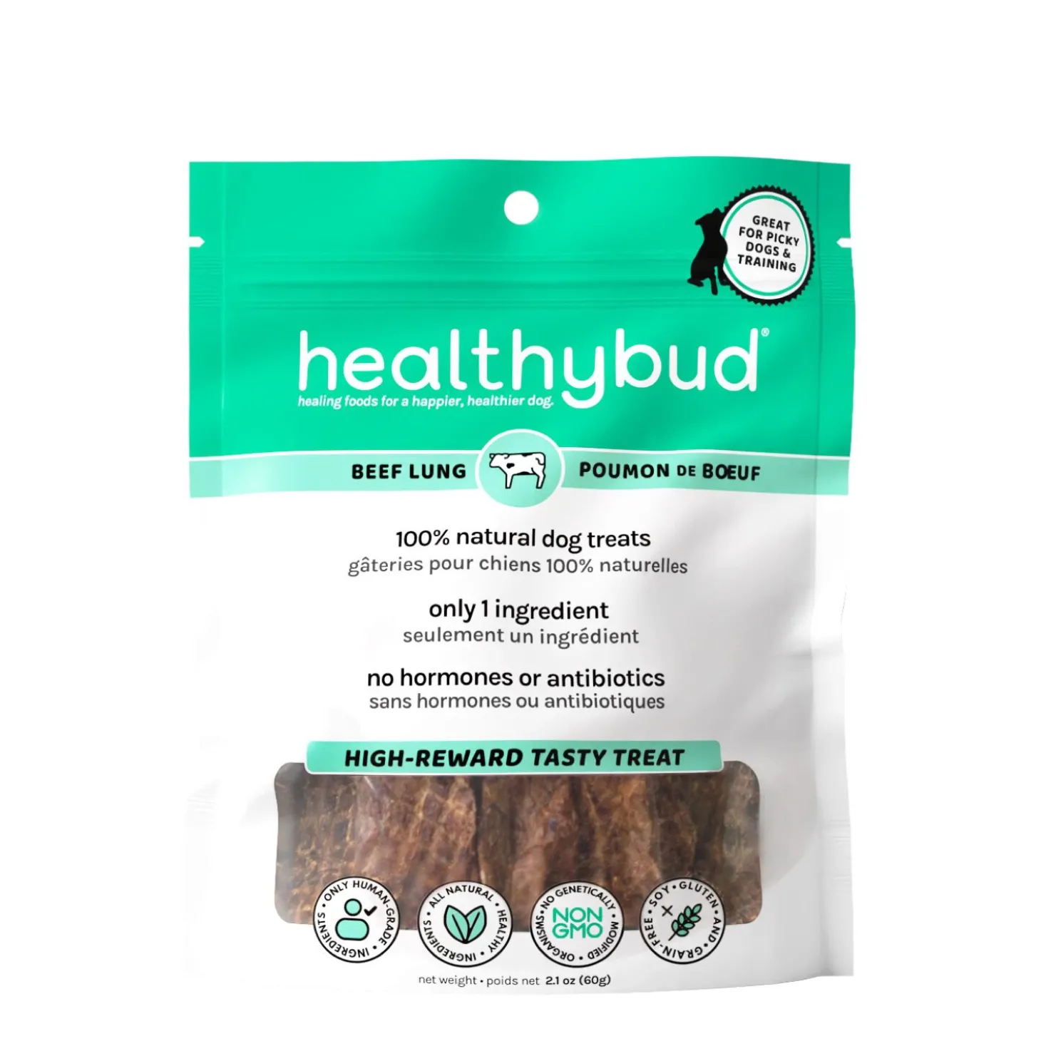 Air Dried Beef Lung Wafers for Dogs