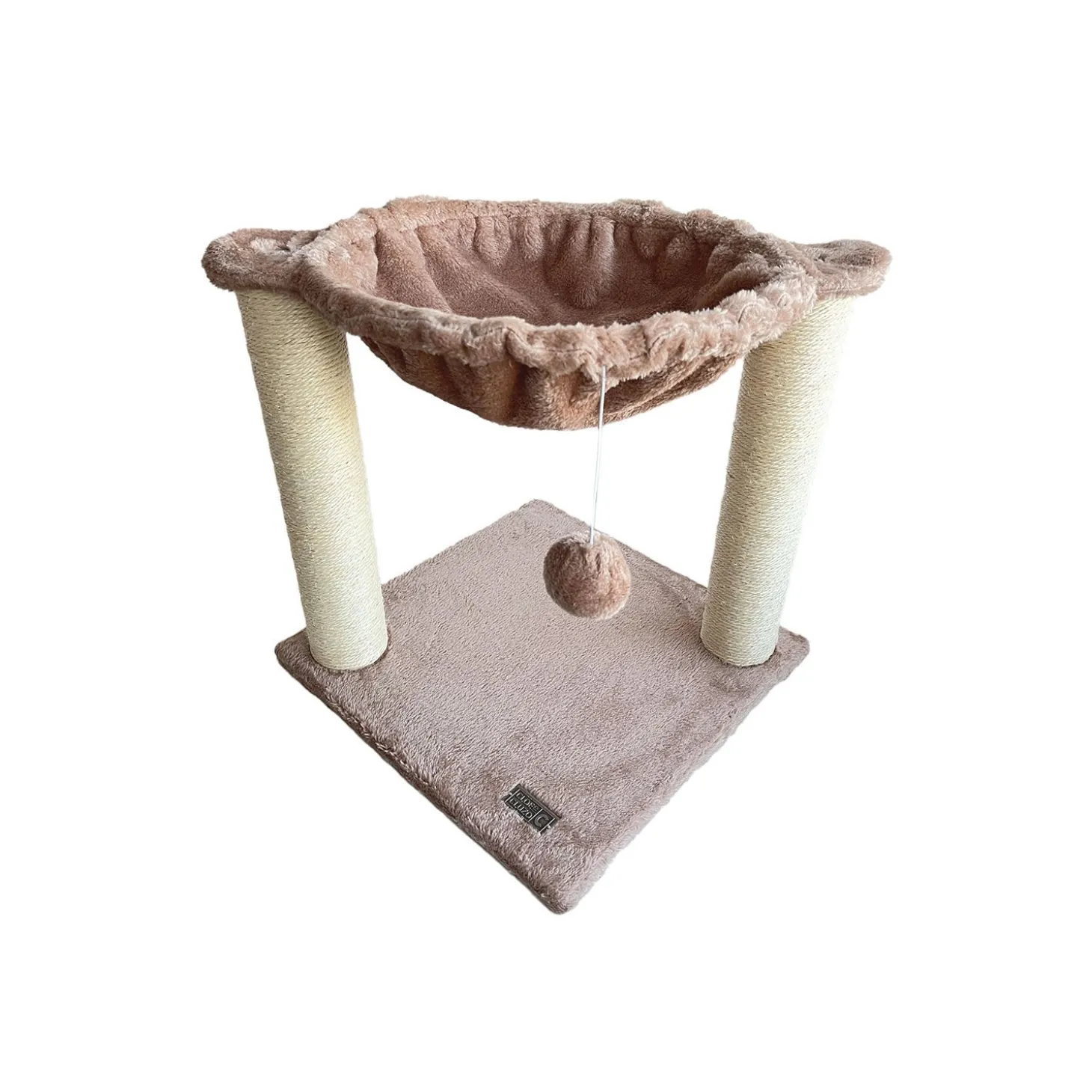 Aspen Hammock Style Cat Tree with Scratching Post