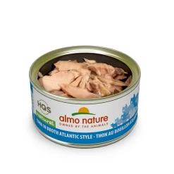 Atlantic tuna in broth for adult cats
