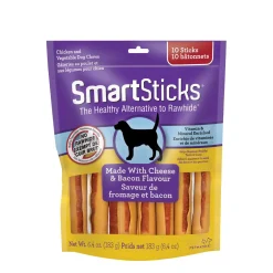 Bacon & cheese sticks for dogs
