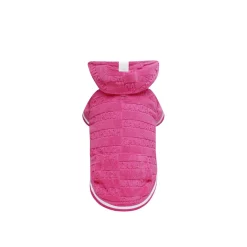 Beach Bum Towel Hoodie, Pink