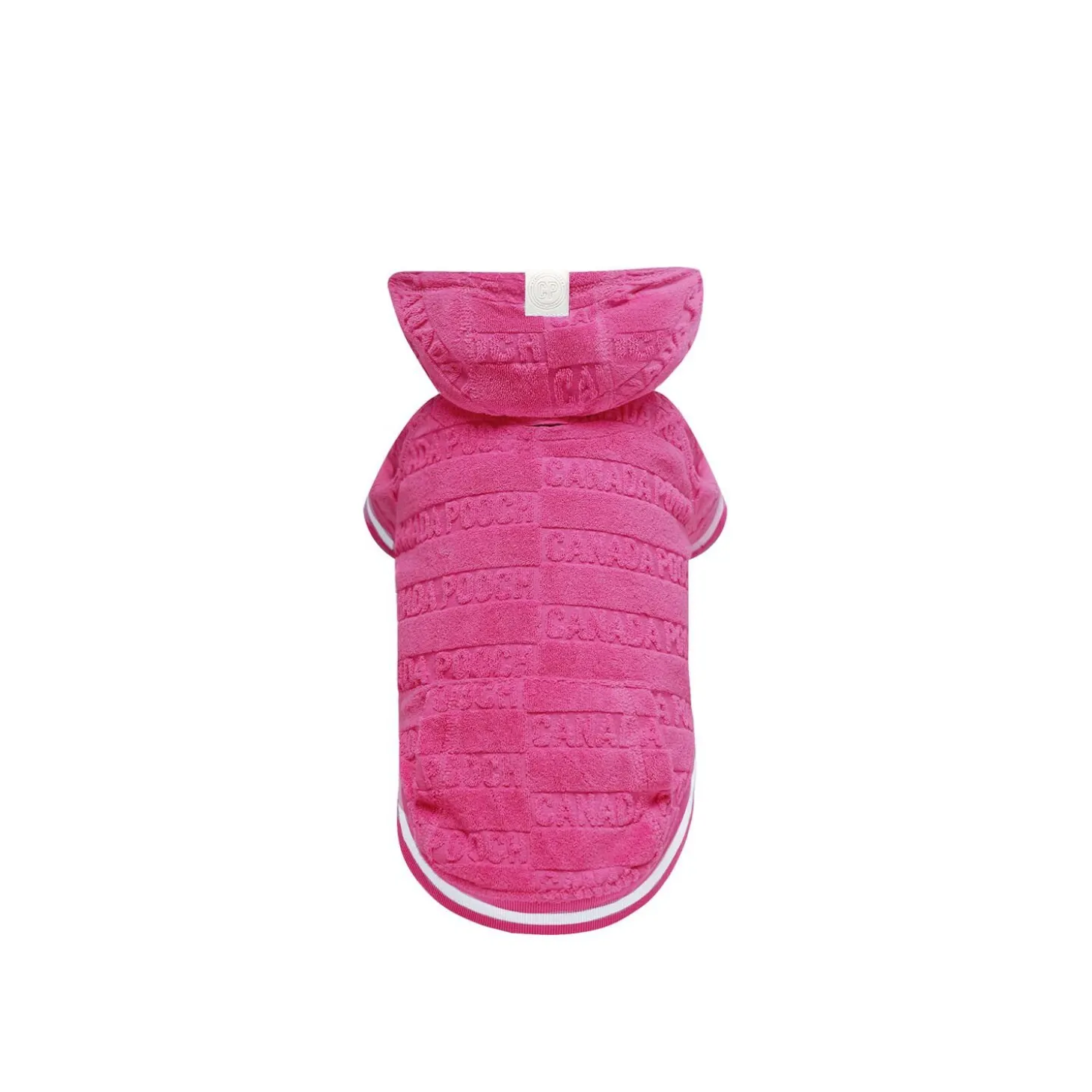 Beach Bum Towel Hoodie, Pink