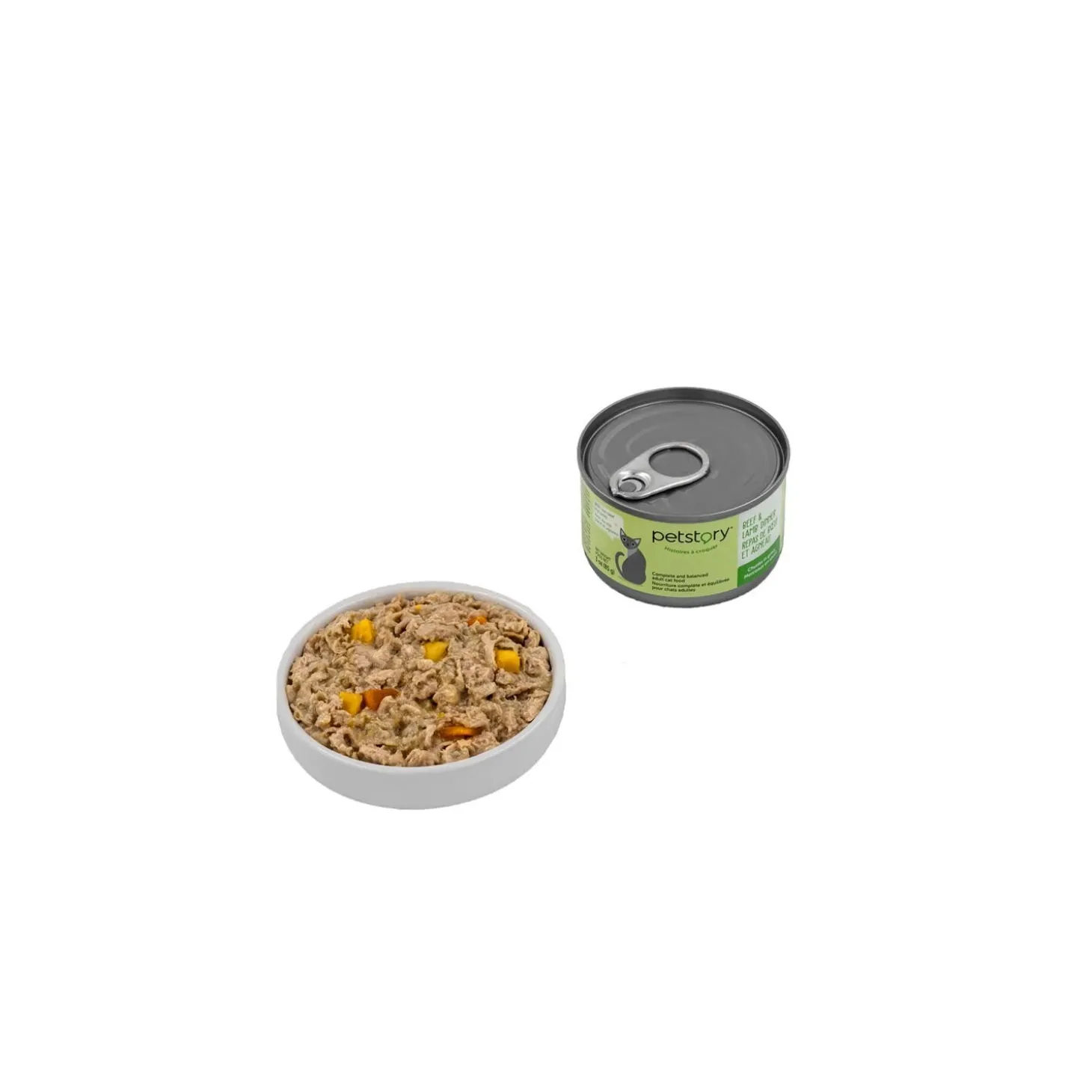 Beef and Lamb Chunks in Gravy, Wet Cat Food
