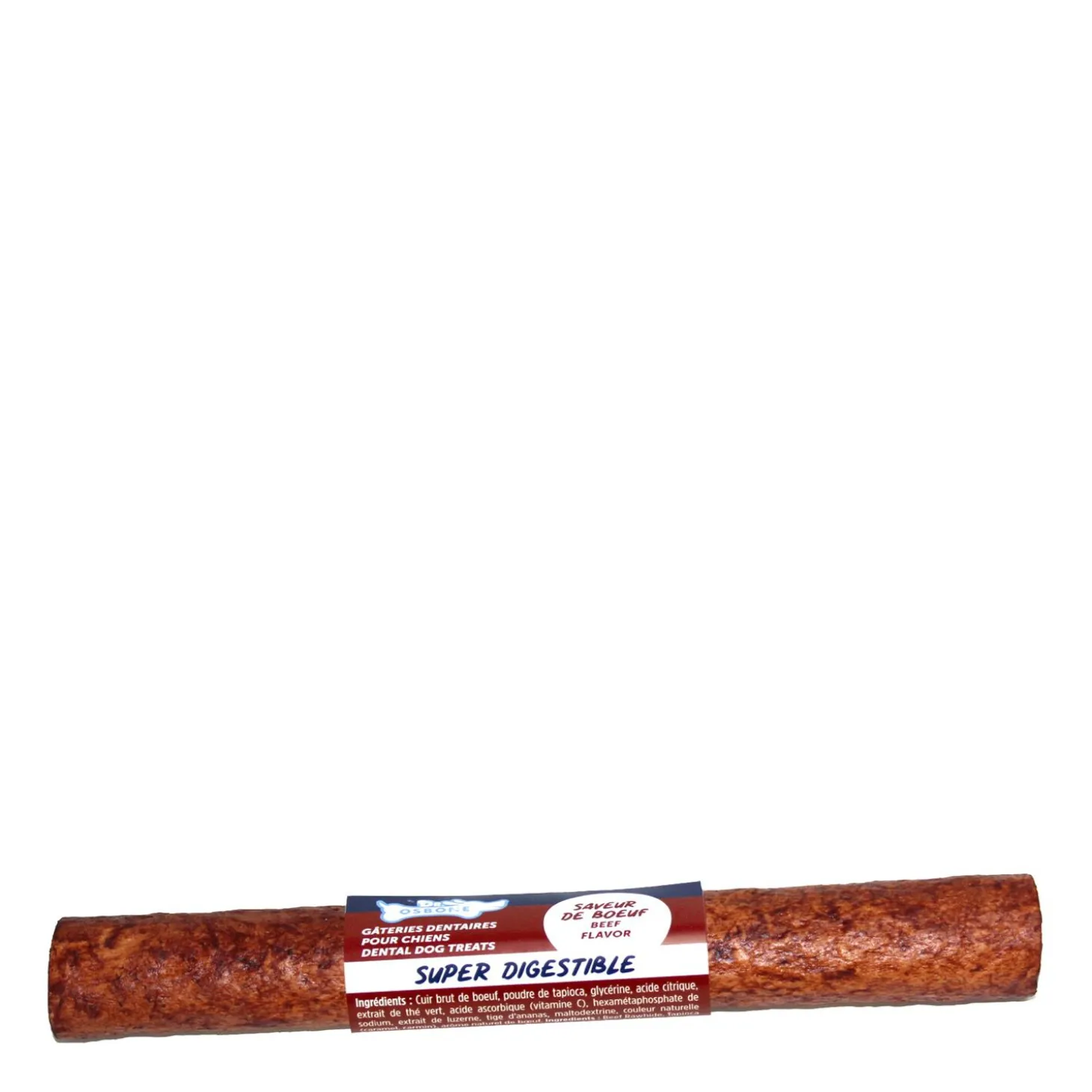 Beef Tube Dental Dog Treat, 22 cm