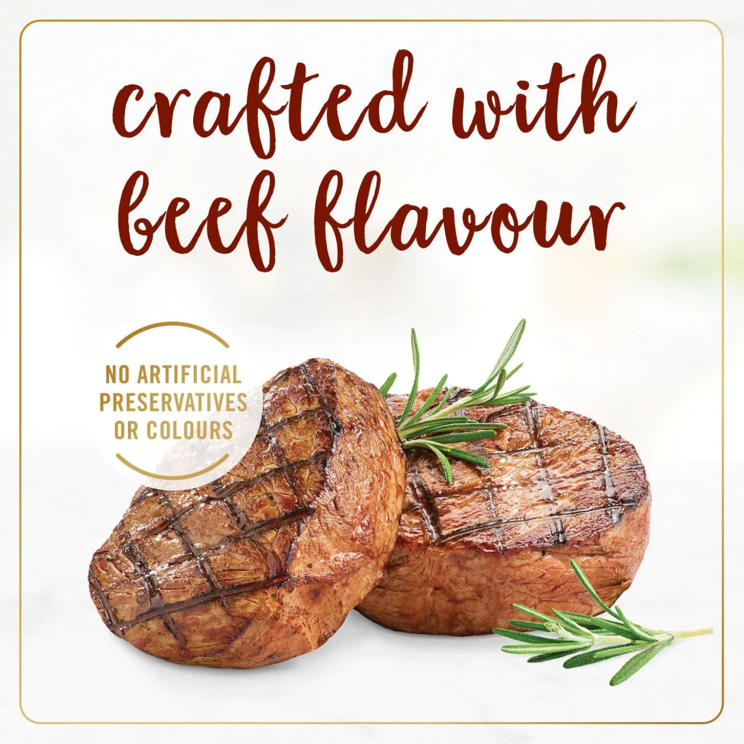 Beef wet food for adult cats