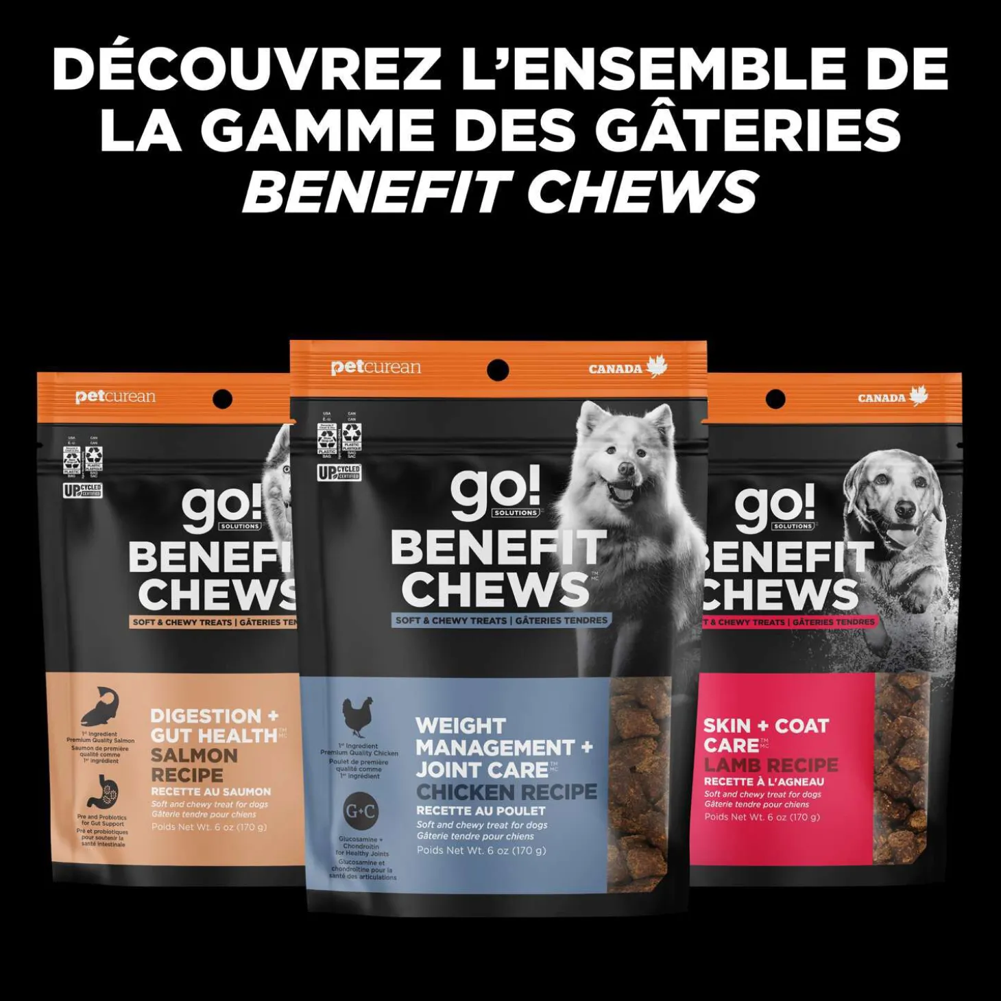 Benefit Chews Skin + Coat Care Lamb Treats for Dogs