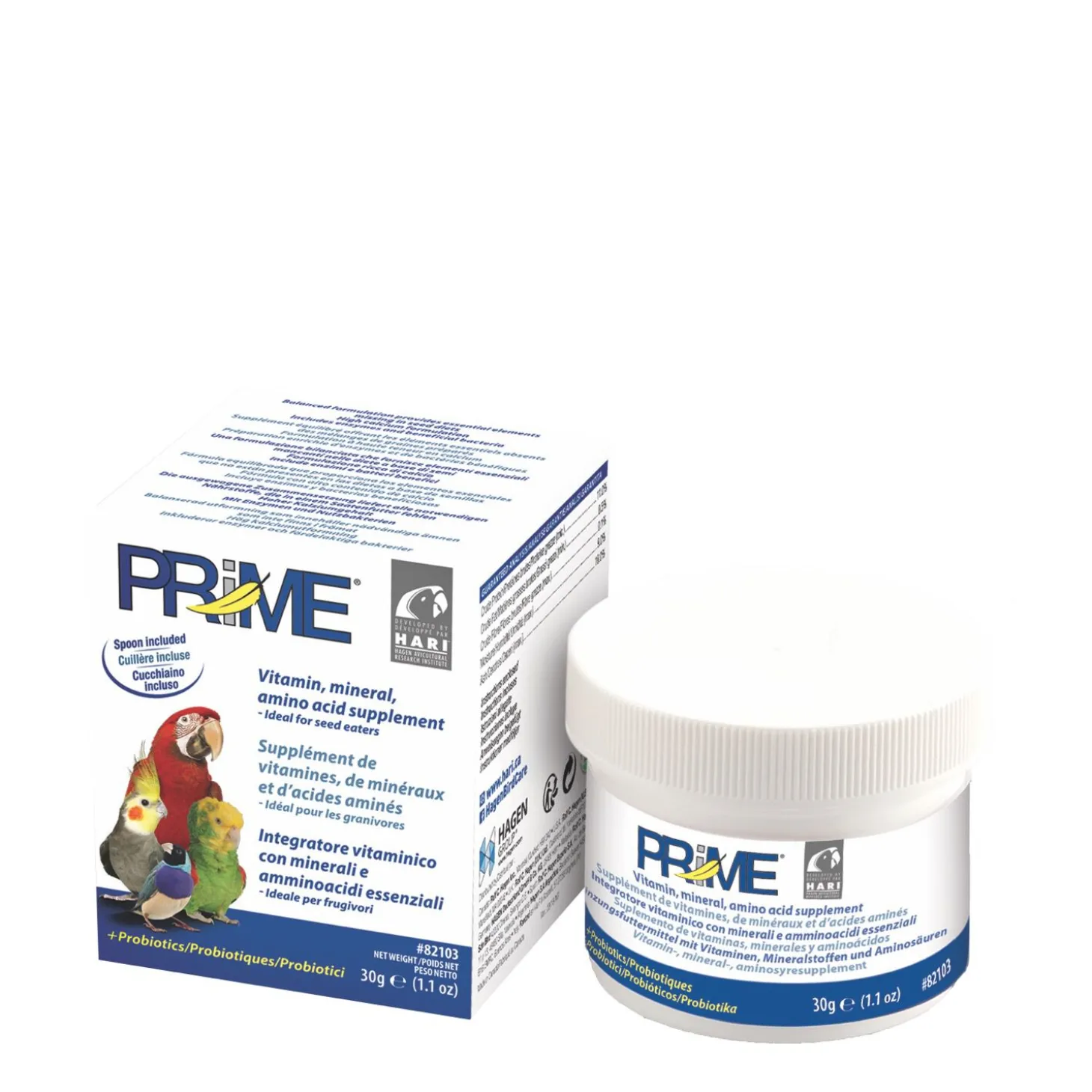 Bird vitamin supplement