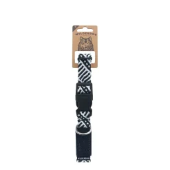 Black and White Rope Collar, S