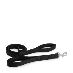 Black leash with two lenghts