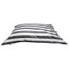 Black Stripes Outdoor Cloud Pillow Cover