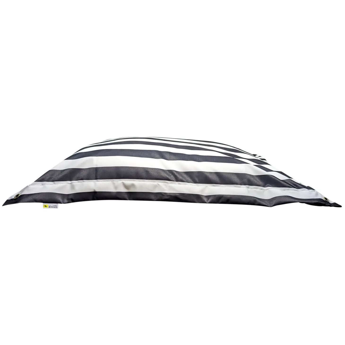 Black Stripes Outdoor Cloud Pillow Cover