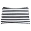 Black Stripes Pool Float Cover