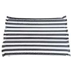 Black Stripes Pool Float Cover