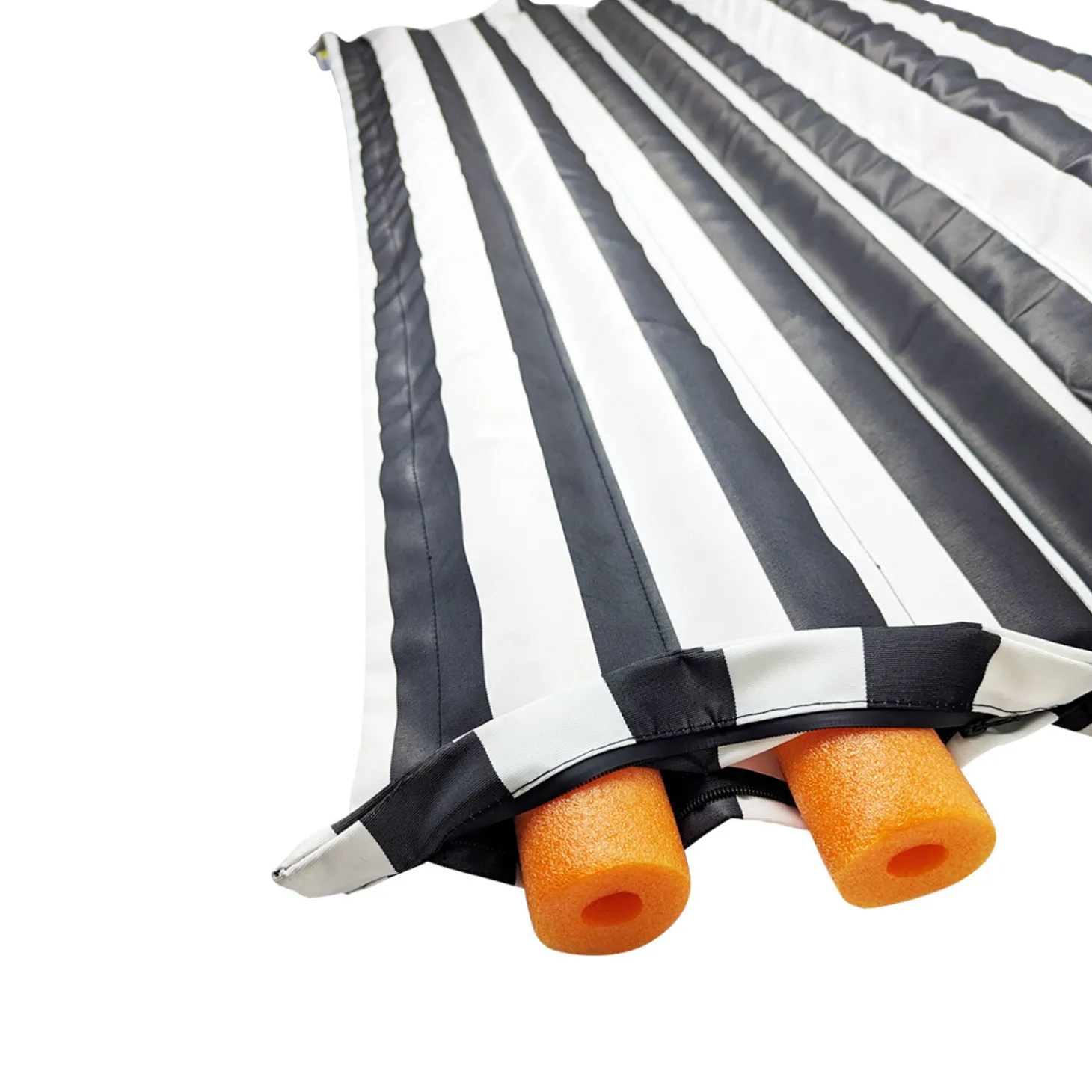 Black Stripes Pool Float Cover