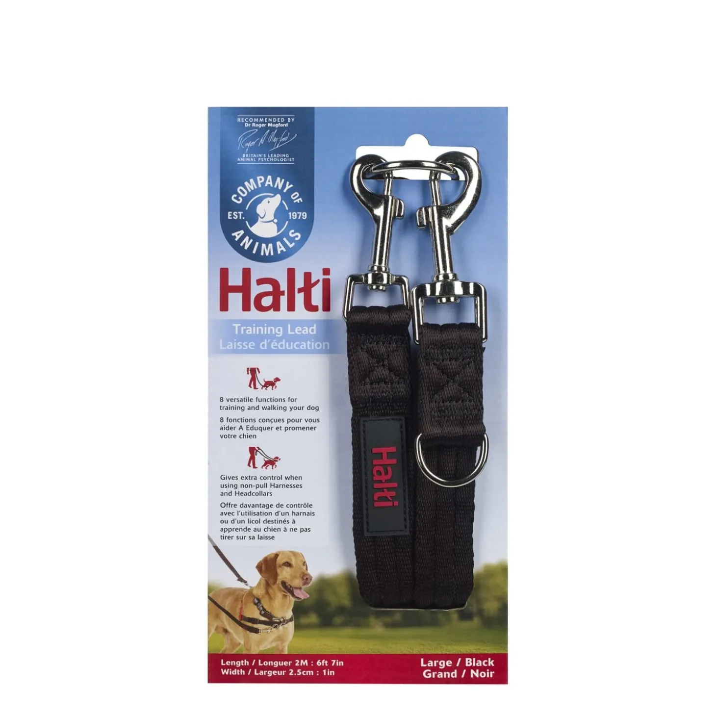 Black training lead *Halti*