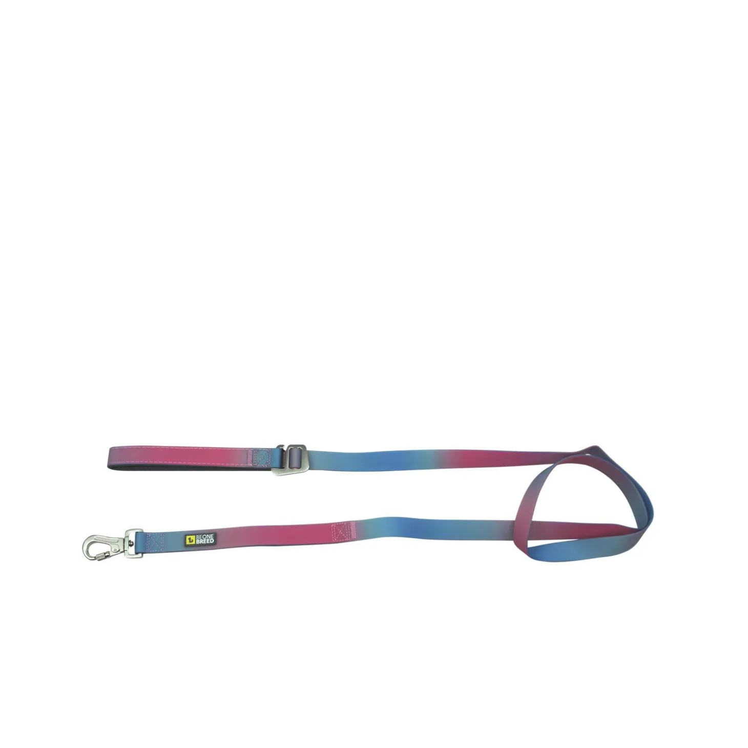 Blue and Pink Gradian Silicone Dog Leash, 6 inches
