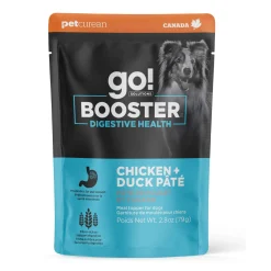 Booster Digestive Health Chicken and Duck Pâté Meal Topper for Dogs, 79 g