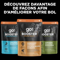 Booster Tranquility Chicken, Salmon and Duck Stew Meal Topper for Dogs, 79 g