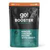 Booster Tranquility Minced Chicken with Gravy Meal Topper for Dogs, 79 g