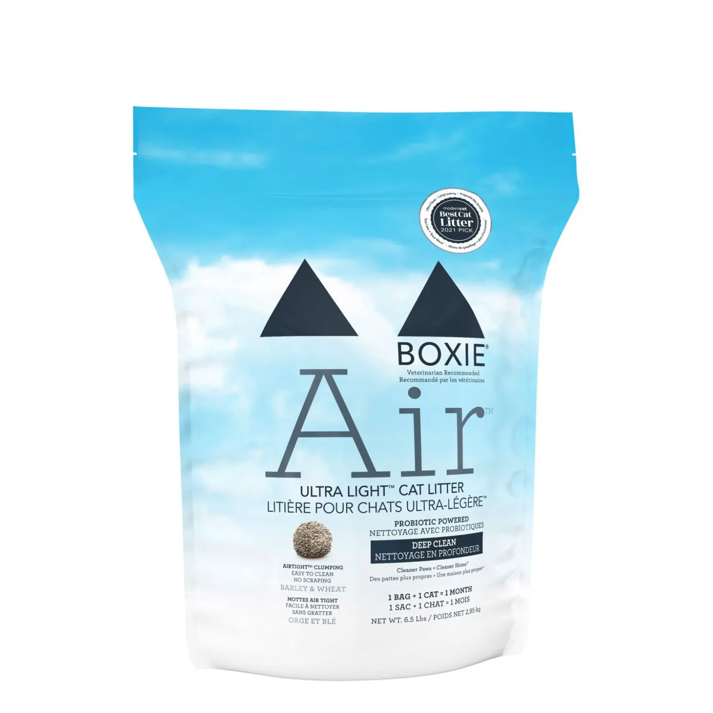 BoxieAir Ultra Light Cat Litter, 6.5 lbs