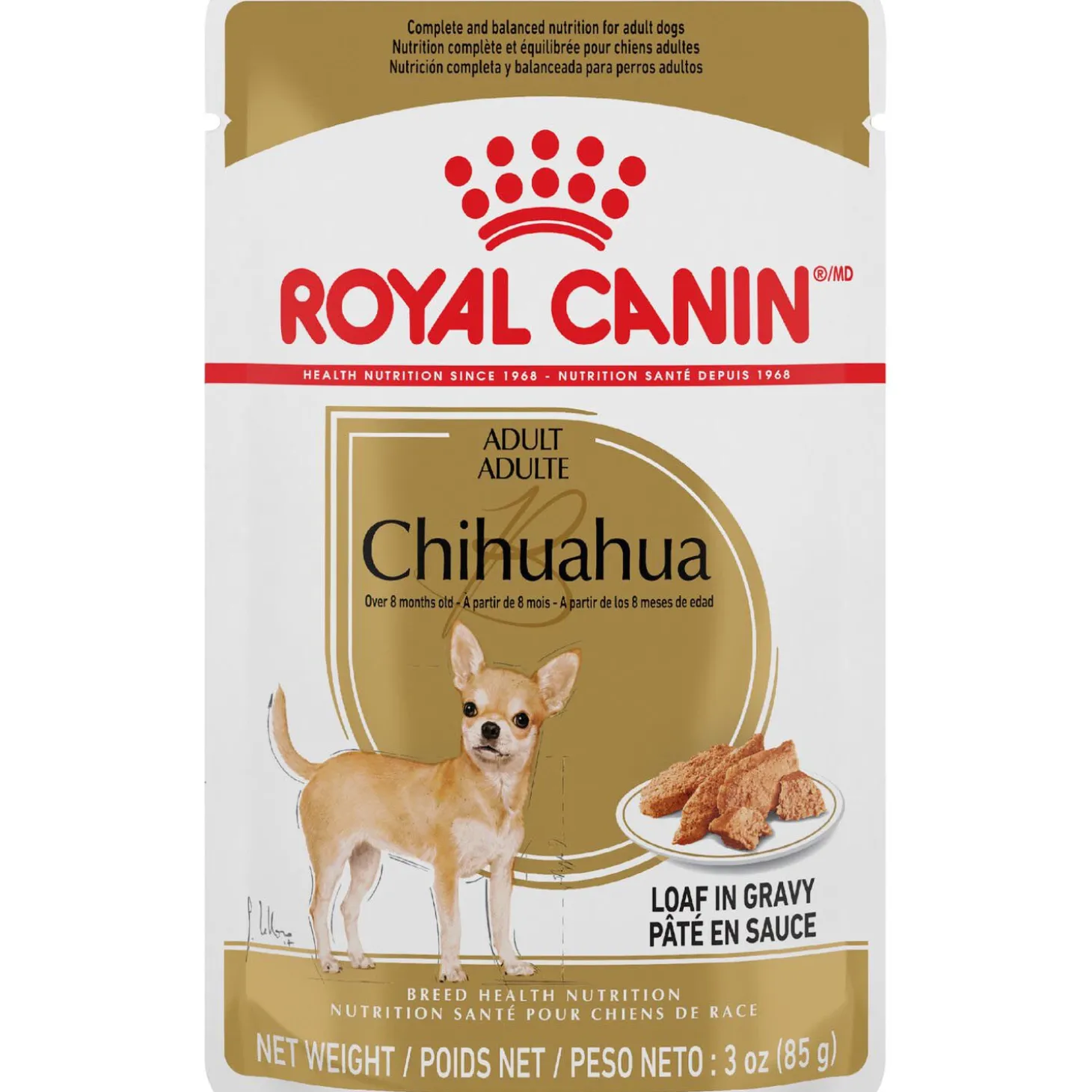 Breed Health Nutrition® Chihuahua Loaf In Gravy Pouch