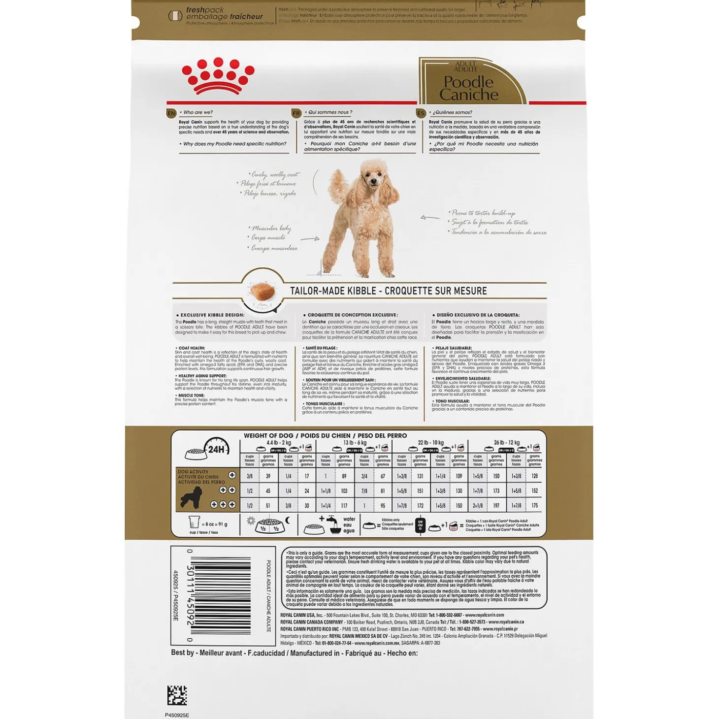 Breed Health Nutrition® Poodle Adult Dry Dog Food