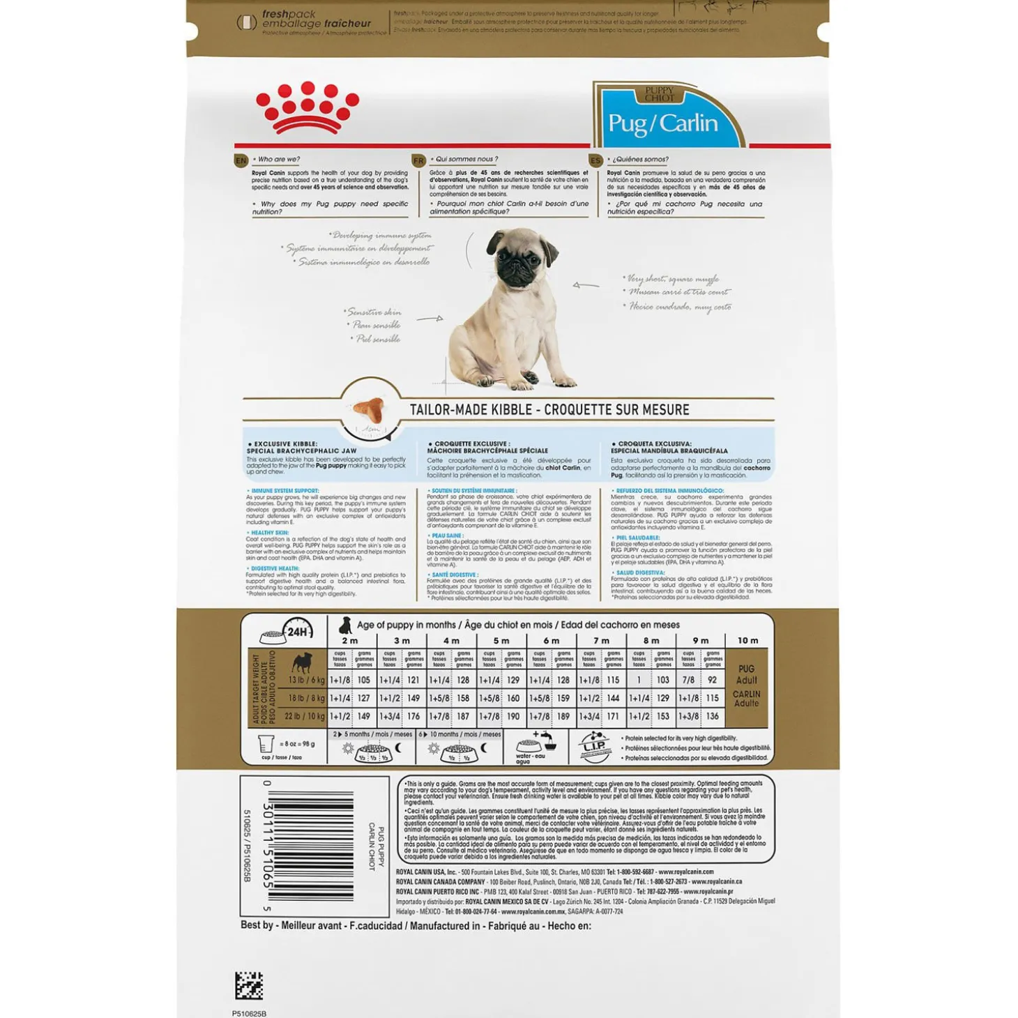 Breed Health Nutrition® Pug Puppy Dry Puppy Food
