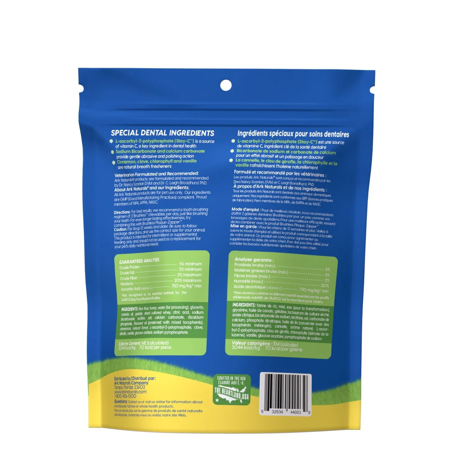Brushless Toothpaste dental treats, large