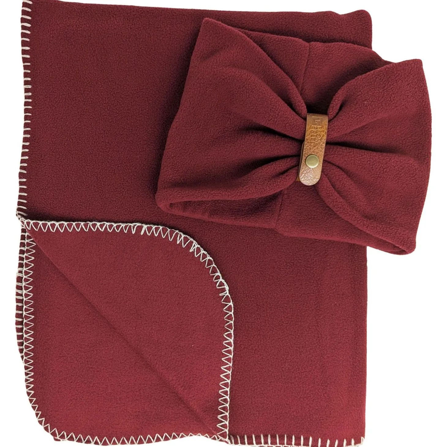 Cabernet Neck Warmer and Blanket