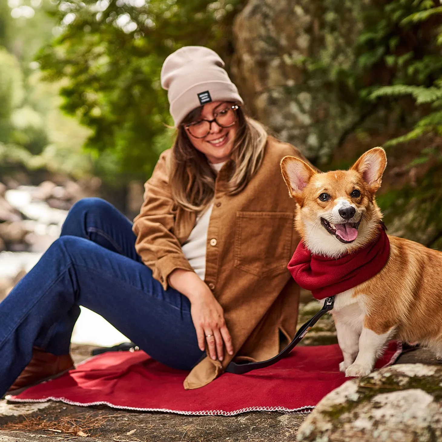 Cabernet Neck Warmer and Blanket