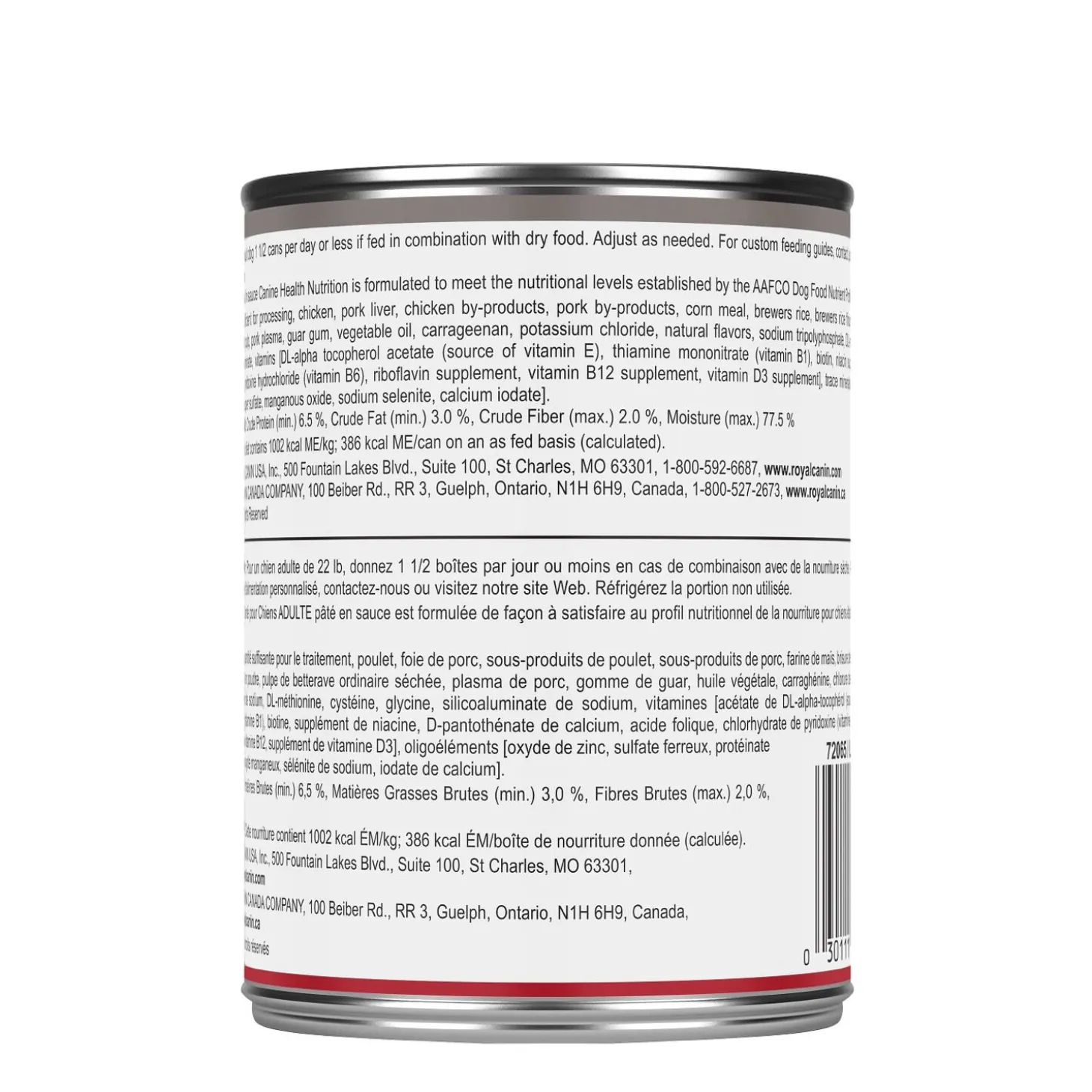 Canine Health Nutrition™ Adult Loaf in Sauce Canned Dog Food