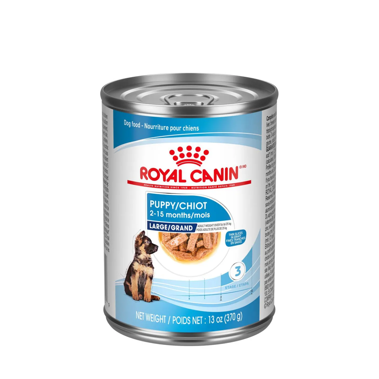 Canine Health Nutrition™ Large Puppy Thin Slices in Gravy Canned Dog Food
