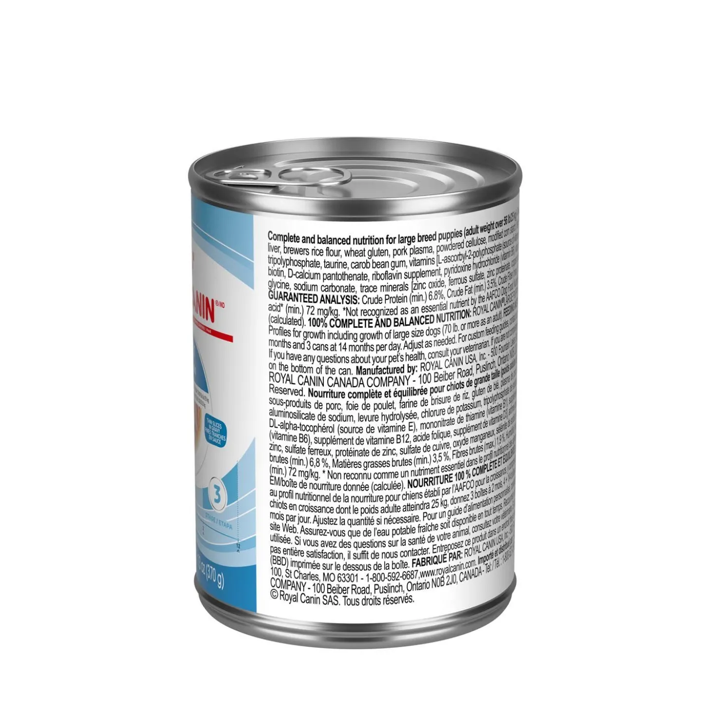 Canine Health Nutrition™ Large Puppy Thin Slices in Gravy Canned Dog Food