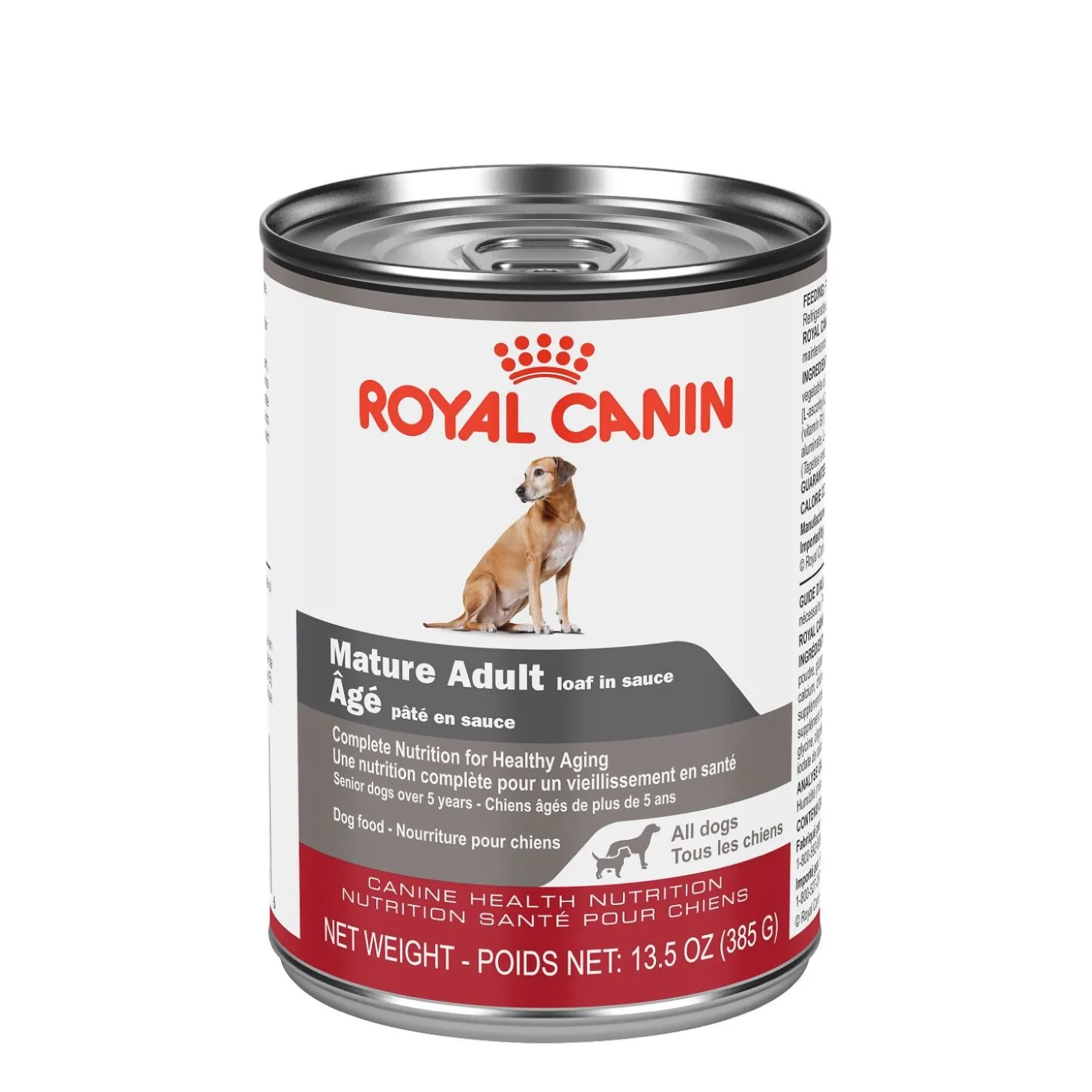 Canine Health Nutrition™ Mature Adult Loaf in Sauce Canned Dog Food