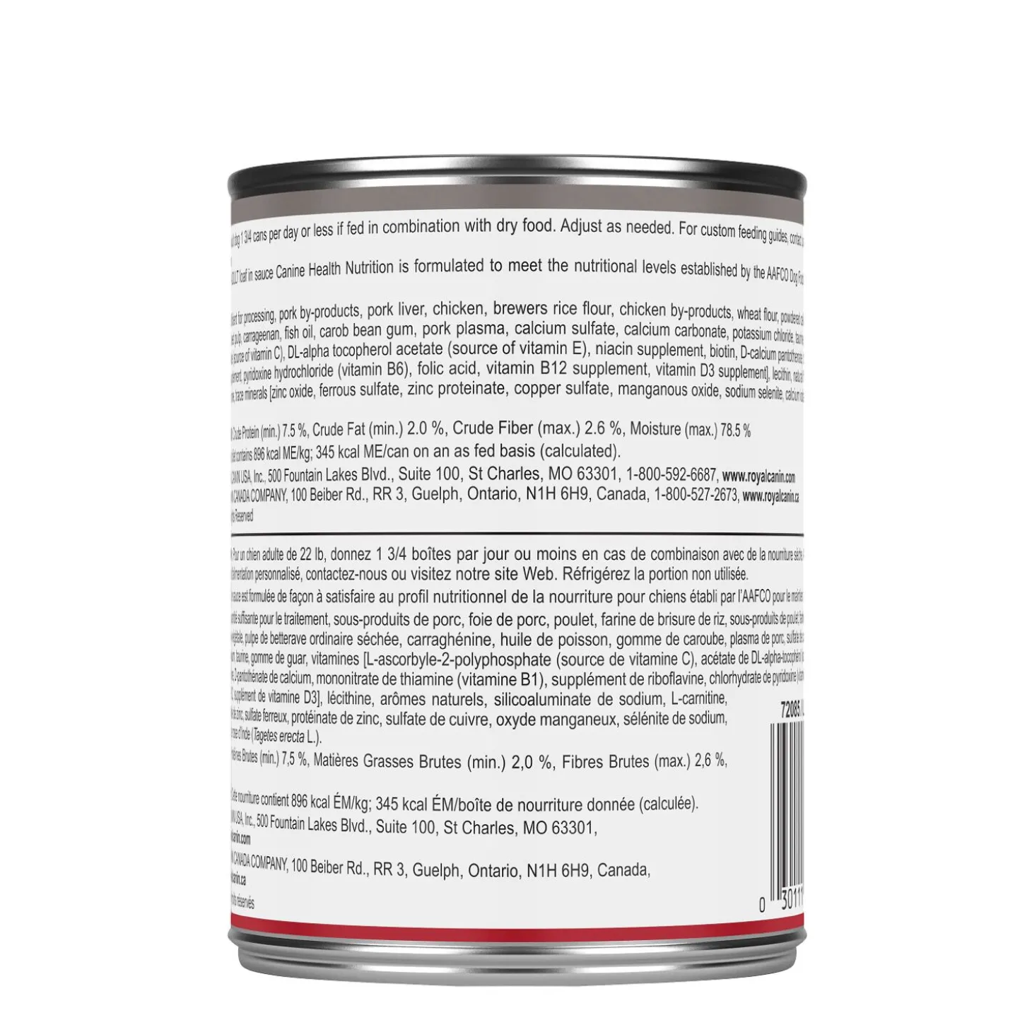Canine Health Nutrition™ Mature Adult Loaf in Sauce Canned Dog Food