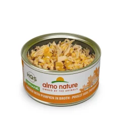 Canned chicken and pumpkin for adult cats