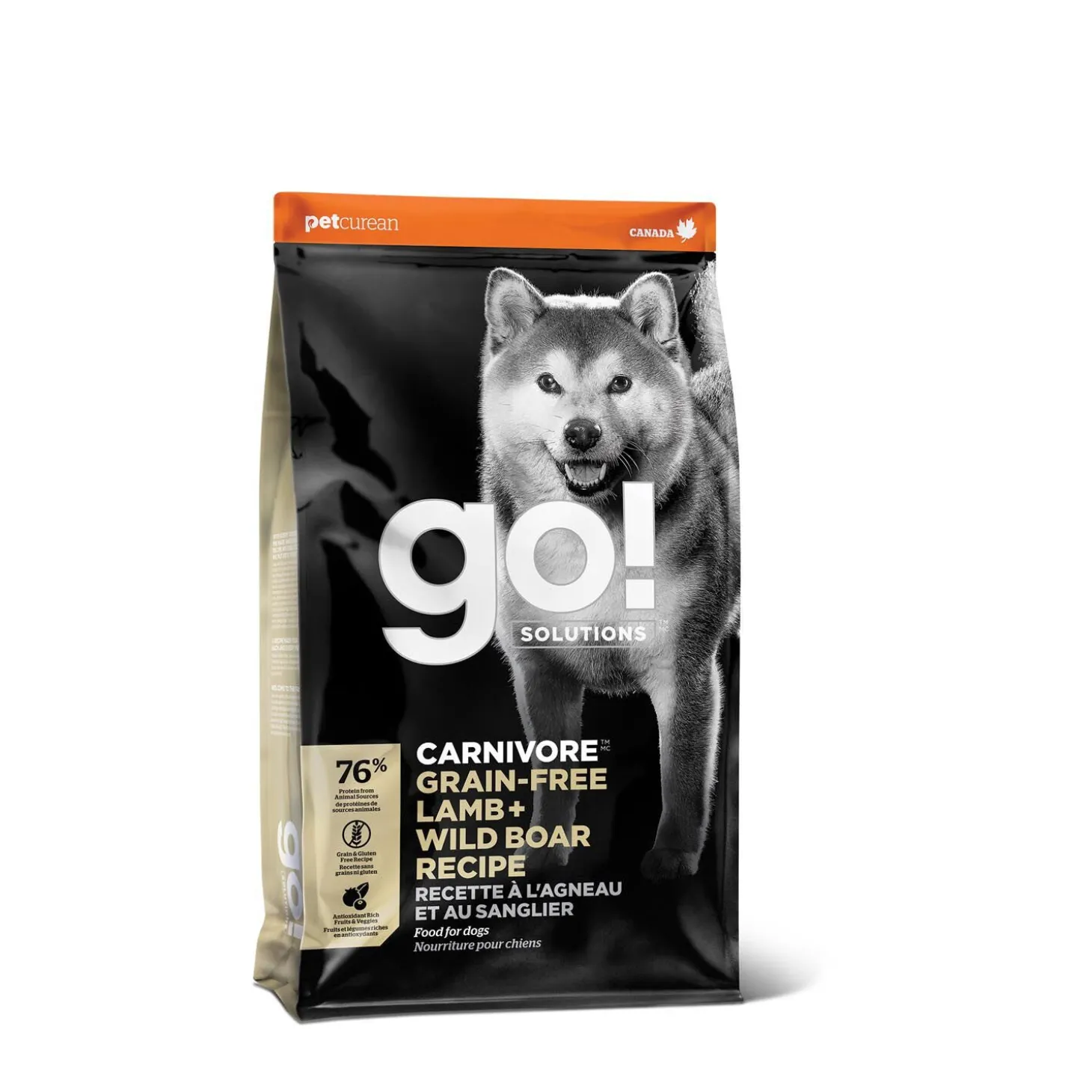 Carnivore Lamb and Wild Boar Recipe for Dogs, 1.59 kg